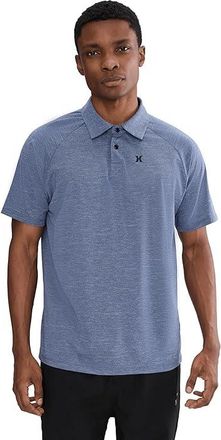 Hurley H2o Dri Outback Polo Short Sleeve Mens T Shirt Abyss : 2XL, Polyester/Spandex