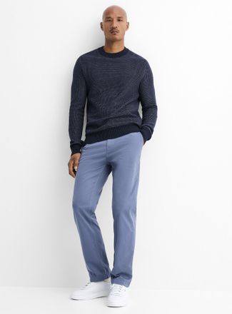 BOSS Mens Minimalist stretch chinos Straight fit