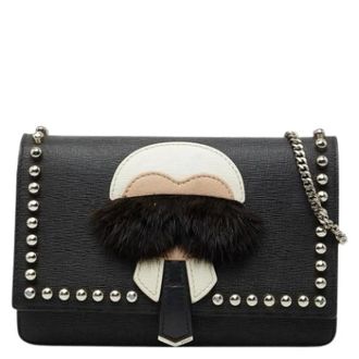 Fendi Pre-owned Cross Body Bags, female, Black, Size: ONE SIZE Pre-owned Shoulder bag
