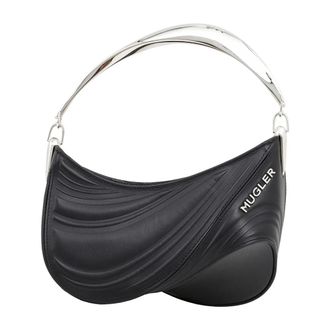 MUGLER Donna, Borse, Nero, Taglia unica, new