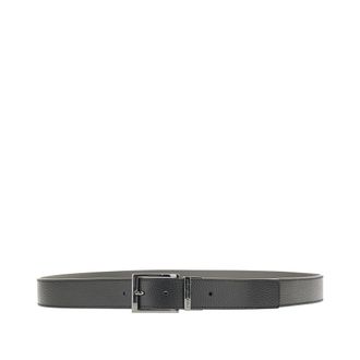 Emporio Armani Grained leather belt Man One Size