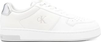 Calvin Klein Jeans Sneakers con logo goffrato - Bianco