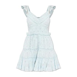 LoveShackFancy Summer Dresses, female, Blue, Size: L Presline Dress
