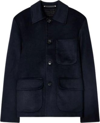 Paul Smith Lichtgewicht Jas - Heren - Jassen - Blauw - Maat: L