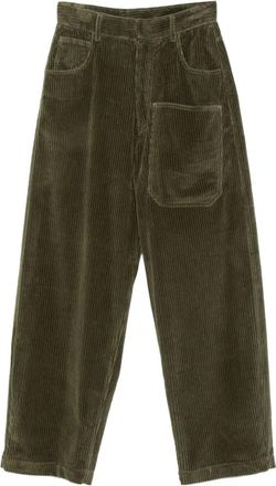 JEJIA corduroy trousers - Green