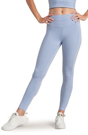 Rhone Heather Revive Pocket 7/8 Leggings in Forever Blue Heather at Nordstrom, Size X-Large