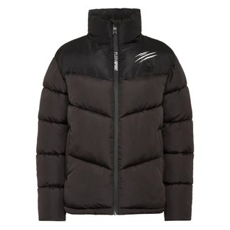 Plein Sport Dames, Jassen, Zwart, Maat: XS Nylon