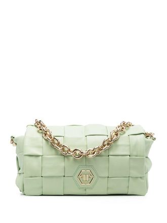 Philipp Plein Borsa a spalla - Verde