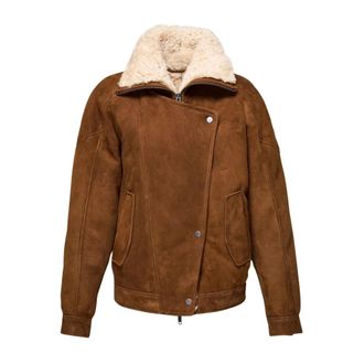 VSP Faux Fur & Shearling Jackets, female, Beige, M, Sandie Shearling Jacket