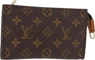 Louis Vuitton Pre-owned Clutches, female, Brown, Size: ONE SIZE Pre-owned Vintage Canvas Clutch