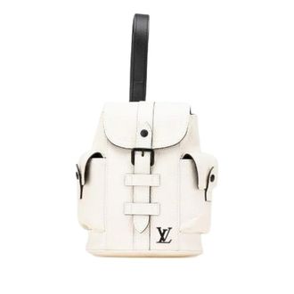 Louis Vuitton Pre-owned Backpacks, female, White, Size: ONE SIZE Pre-owned Vintage Backpack