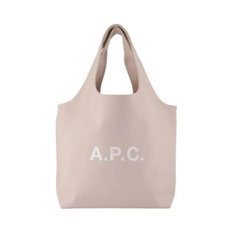 A.P.C. Ninon Tote Bag - female - A.P.C. - Shopping Bags - Beige - ONE SIZE - Bags