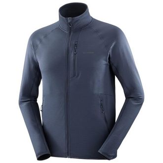 Salomon Essential Lightwarm Fleecejacke f&uuml;r Herren | blau