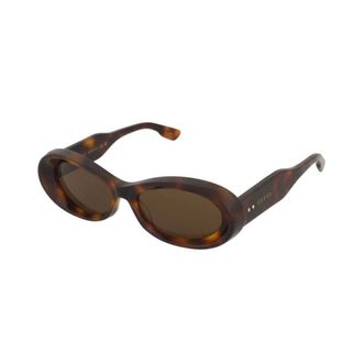 Gucci Sunglasses, unisex, Brown, Size: 53 MM Sunglasses
