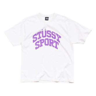 St&uuml;ssy Block Sport T-Shirt White 1905217-WHIT