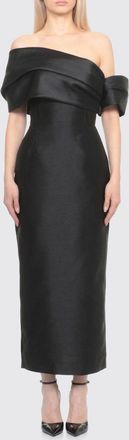 Solace London Abito midi Solace London in raso