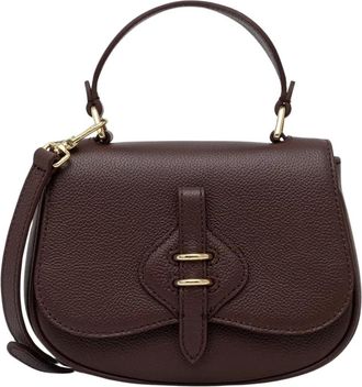 Coccinelle Crossbody Tas - Dames - Handtassen - Bruin - ONE Size - Leer - Tassen