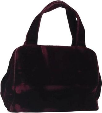 Prada Pre-owned Fabric handbags - Dames - Vintage Handtas - Rood - ONE Size - Vintage