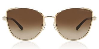 Michael Kors MK1144B CATALONIA 101413 Womens Sunglasses Gold Size 56