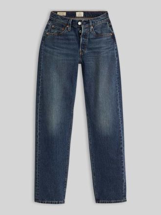 Levi's Straight Fit Jeans aus Baumwoll-Mix im 5-Pocket-Design in Blau, Gr&ouml;&szlig;e 26/32