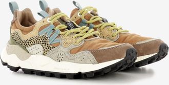 Flower Mountain Yamano 3 Uni suede / pony dark grey / mud / warm brown