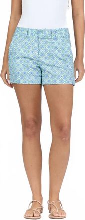 Dear John Denim North Hampton Print Shorts In Capri Tile