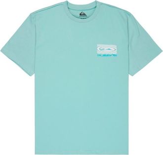 Quiksilver Ripples S/S T-Shirt f&uuml;r Herren | t&uuml;rkis