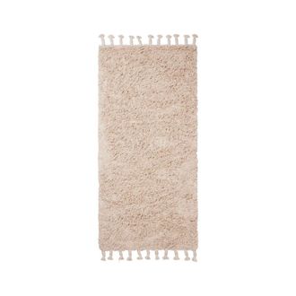 Ferm Living Amass Hochflor L&auml;ufer, 70 x 140 cm, off-white