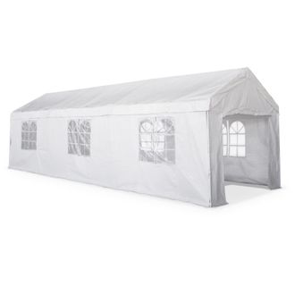 Sweeek Carpa de recepci&oacute;n 3x9m, blanco