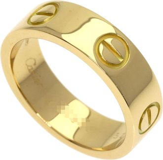 Cartier Yellow Gold (18K) Band Ring (Pre-Owned)