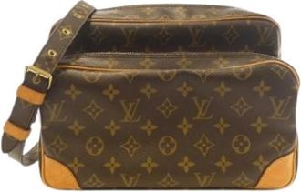 Louis Vuitton Pre-owned Cross Body Bags, female, Brown, Size: ONE SIZE Pre-owned Nile Shoulder Bag