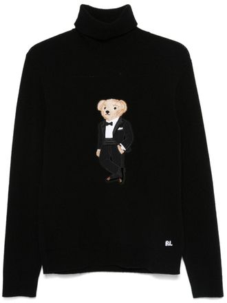 Ralph Lauren Collection Maglione Polo Bear - Nero