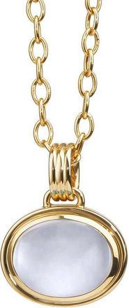 Syna Cirra Oval Necklace in Moon Quartz at Nordstrom