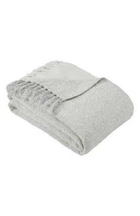 VCNY Home Kiawah Plush Throw Blanket in Beige/White at Nordstrom Rack