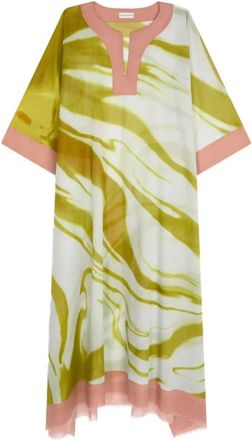 Dries Van Noten Kleedjes, Dames, Veelkleurig, ONE Size, Zomerjurken
