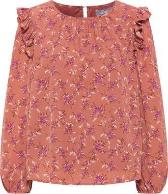 Usha Blouse Dames Roze Veelkleurig