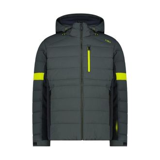 F.lli Campagnolo Giacca con Zip e Cappuccio - - Sport - Uomo - Grigio - M
