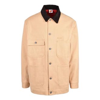Sky High Farm SKY High Farm, Jassen, Heren, Beige, L, Katoen, Giaccone in Tela