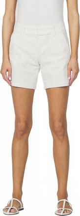 Dear John Denim South Hampton Shorts In Ivory