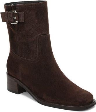 Vince London Leather Bootie in Cacao Brown at Nordstrom, Size 6.5