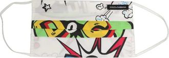 Dolce & Gabbana Mascherina Pop Art - - Accessories - Uomo - Multicolore - ONE SIZE