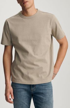 Mavi Tan Cotton Crewneck T-Shirt in Seneca Rock at Nordstrom, Size Xx-Large