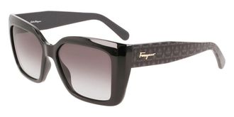 Ferragamo SF 1042S 001 Mens Sunglasses Black Size 55