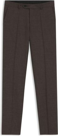 BOSS BY BECKHAM wool-blend slim-fit suit pants