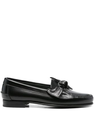 Hereu Loafers met strikdetail - Zwart