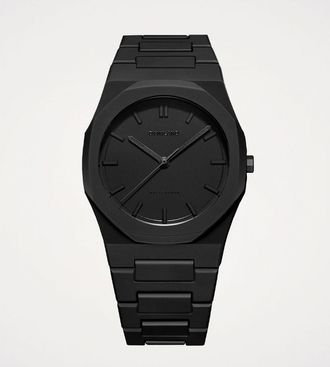 D1 Milano Orologio in policarbonato con movimento al quarzo e finitura soft-touch