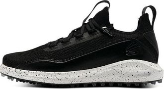 Under Armour Curry 8 Golf Spikeless Black White 3023734-001