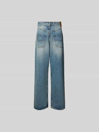 VETEMENTS Loose Fit Jeans aus Baumwolle in Hellblau, Gr&ouml;&szlig;e 30