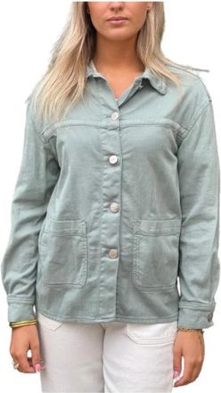 Islow Alba Jacket - Dames - Zomerjassen - Groen - XS - Katoen - Jassen