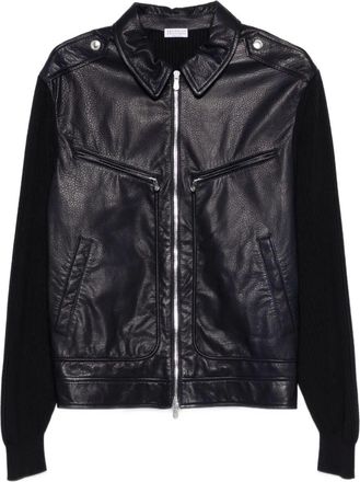 Brunello Cucinelli Leather Jacket